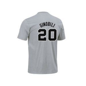 San Antonio Spurs Manu Ginobili adidas NBA Player T Shirt