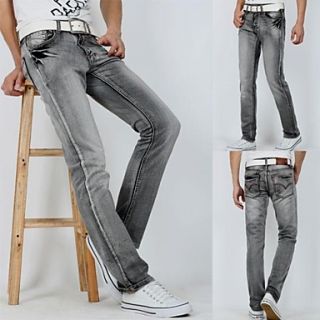 Mens Fashion Style Straight Keep Slim Jeans