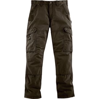 Carhartt Cotton Ripstop Pant   Dark Coffee, 36 Inch Waist x 36 Inch Inseam,