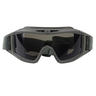 Tactical For 3 Color Outdoor Shooting Protective Goggles