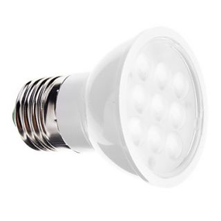 E27 4W 9x2835SMD 300 400LM 5500 6500K Cool White Light LED Spot Bulb(AC 85 265)