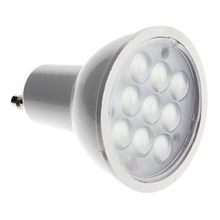 GU10 4W 9x2835SMD 300 400LM 5500 6500K Cool White Light LED Spot Bulb(AC 85 265)
