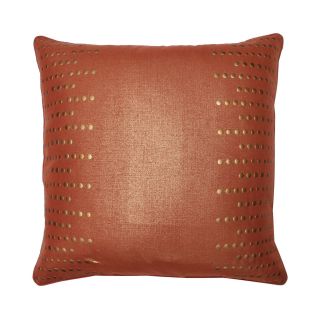 Trixie 20 Square Decorative Pillow, Orange