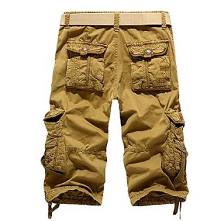 Mens Casual Multi Pocket Short Pants