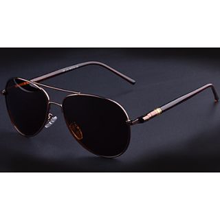 Aulong Mens Metal Coffee Vintage 47 Sunglasses