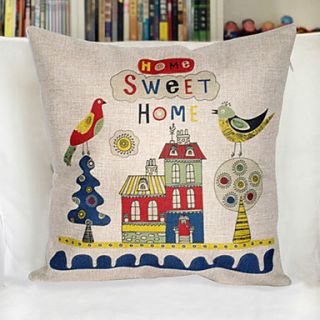 Pinshang Sweet Home Print Pillow(Screen Color)