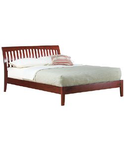 Contemporary Shaker Full size Platform Bed