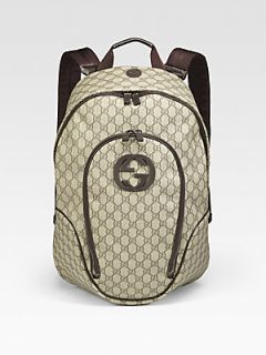 Gucci GG Plus Backpack   Beige Ebony
