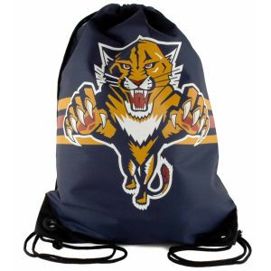 Florida Panthers Forever Collectibles NHL Team Stripe Drawstring Backpack
