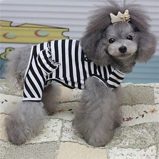 Petary Pets Cute Stripe Cotton Clothing For Dog