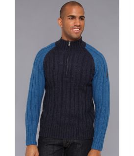 Merrell Tabor Half Zip Mens Sweater (Navy)