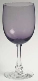 Fostoria Fascination Lilac Water Goblet   Stem #6080, Purple  Bowl