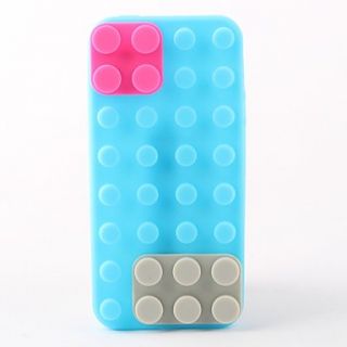 Toy Bricks Design Soft Case for iPhone 5/5S (Assorted Colors)