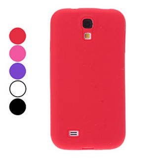 Simple Design Silicone Soft Case for Samsung Galaxy S4 I9500 (Assorted Colors)