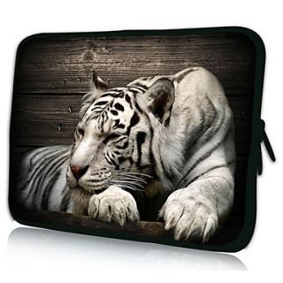Resting Tiger Neoprene Laptop Sleeve Case for 10 15 iPad MacBook Dell HP Acer Samsung