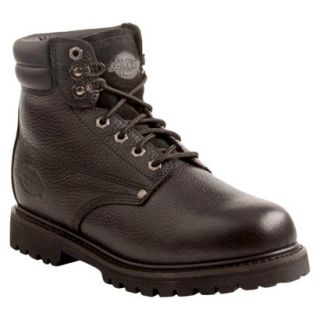 Mens Dickies Raider Genuine Leather Steel Toe Work Boots   Brown 7