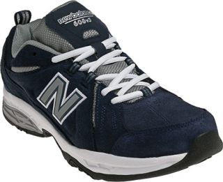 Mens New Balance MX608v3 Suede   Navy/White Lace Up Shoes