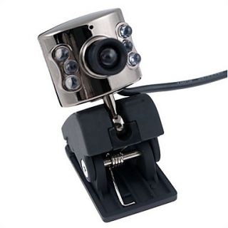 1.3 Megapixel USB Webcam (Silver)
