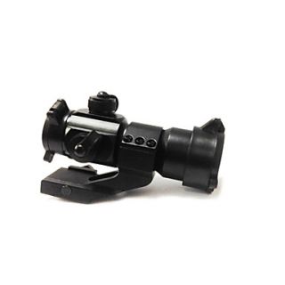 Professional Tactical 1X32 M3 Red Green DOT Riflescope With Mount Compatible for Standard Weaver Rail