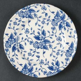 Grindley Bouquet Blue Bread & Butter Plate, Fine China Dinnerware   All Over Blu