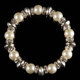 Fashionable Alloy With Pearl Womens Bracelet