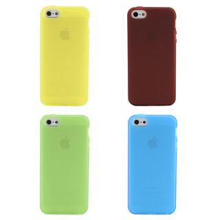 Matting Style Soft Case for iPhone 5/5S (Assorted Colors)