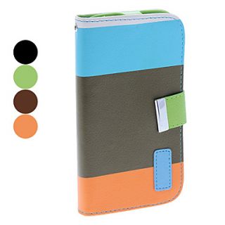 PU Leather Full Body Case with Stand and Card Slot for Samsung Galaxy Grand DUOS I9082 (Assorted Colors)
