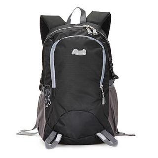 JINNUODE Stylish Casual Outdoor Laptop Backbag(Black)3610