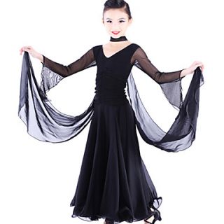 Dancewear Viscose And Tulle Dance Dress For Children
