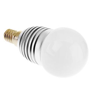 E14 G45 5W 6x5630SMD 350LM 3000K LG LED chip Warm White Light LED Globe Bulb (100 240V)