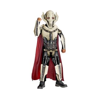 Star Wars General Grievous Deluxe Child Costume, Red/White, Boys