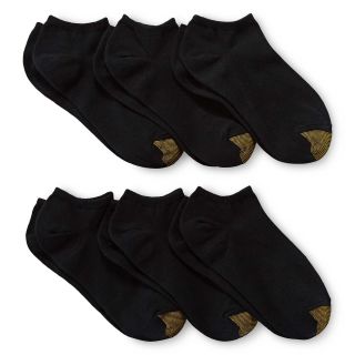 Gold Toe GoldToe 6 pk. Jersey Liner Socks, Black, Womens