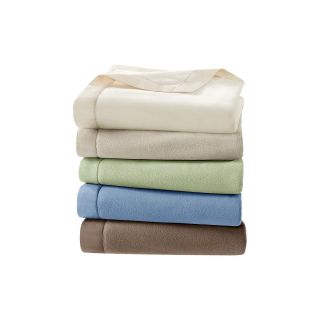 Microfleece Blanket, Ivory