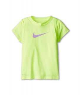Nike Kids Legend S/S Top Girls Short Sleeve Pullover (Gray)