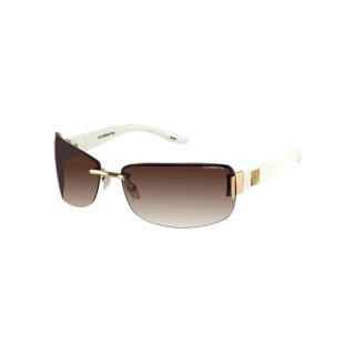 LIZ CLAIBORNE Amaryllis Rectangle Sunglasses, White, Womens