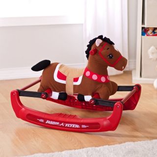 Radio Flyer Soft Rock & Bounce Pony with Sound Multicolor   354