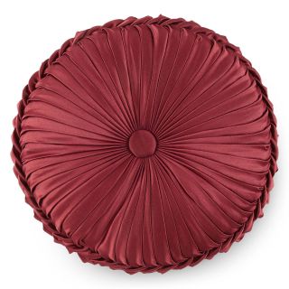 QUEEN STREET Scarborough 15 Round Decorative Pillow, Red