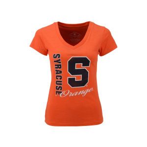 Syracuse Orange Colosseum NCAA Womens Dual V Neck T Shirt