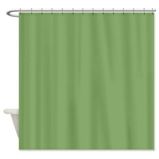  Solid Asparagus Green Shower Curtain  Use code FREECART at Checkout