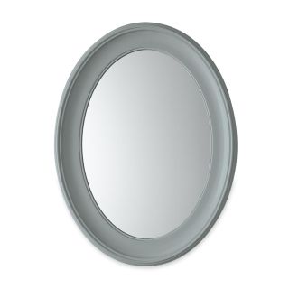 MARTHA STEWART MarthaMirrors Oval Mirror, Blue