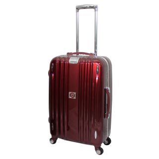 Heys Crown Edition M Elite 26 inch Medium Hardside Spinner Upright Suitcase With Tsa Lock (100 percent polycarbonateColor options Silver, orange, red, blue and blackWeight 9.6 poundsPocket Two (2) zipper secured interior pocketsFully retractable pull h