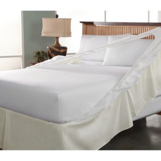 Tailor Fit Bedskirt and Box Spring Protector White   588 165 02 12 023 02, Full