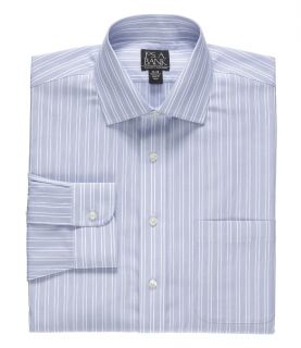 Traveler Multi Stripe Spread Collar Dress Shirt by JoS. A. Bank Mens Dress Shir