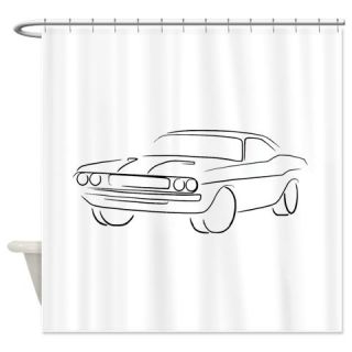  70 Challenger Shower Curtain  Use code FREECART at Checkout