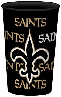 NFL New Orleans Saints 22 oz. Plastic Cup
