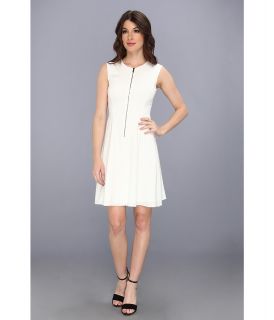 Elie Tahari Nina Dress Womens Dress (White)