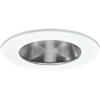 Halo TL400SC LED Downlight Trim, 4 Reflector Trim White Trim and Specular Clear Reflector