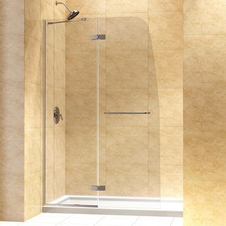 Dreamline Aqua Ultra Hinged Shower Door And 36x48 inch Shower Base