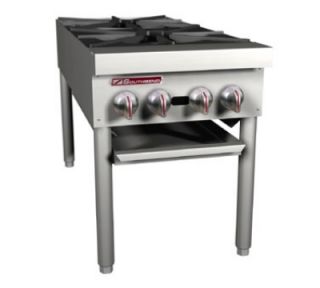 Southbend Double Stock Pot Range w/ 2 Cast Iron Burners, Manual Control, NG