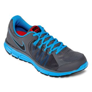 Nike Mens Lunar Forever 3 Running Shoes, Black/Grey